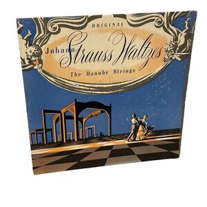 Original Johann Strauss Waltzes (Vinyl, 1958) Trans-World P-2000 Good LP Record